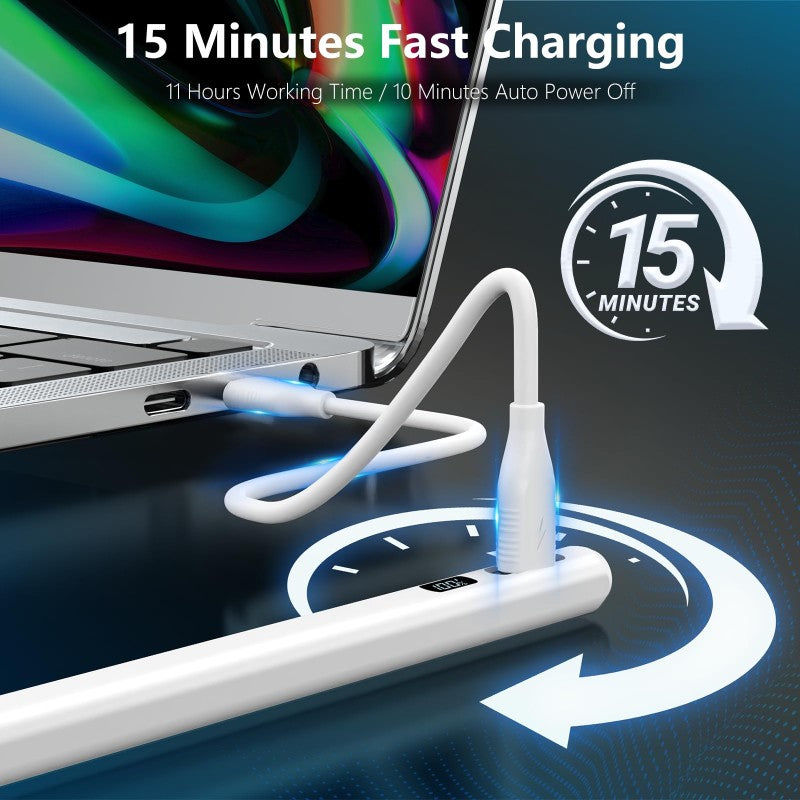 🌟Digital display Wireless fast charging active pen